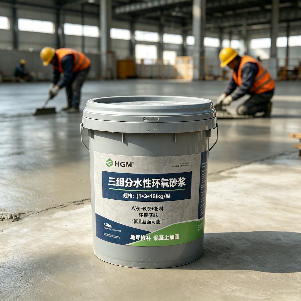 湘乡三组份水性环氧砂浆
